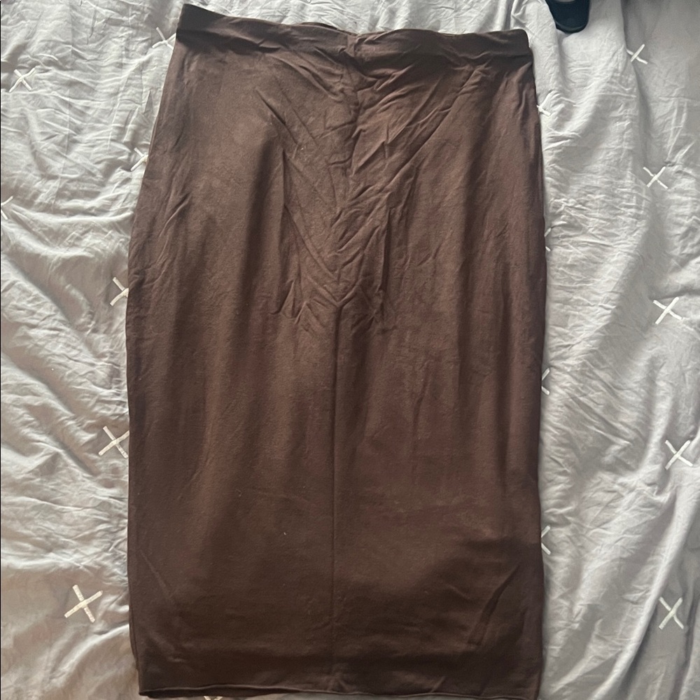 Vince Camuto Chocolate Pencil Skirt